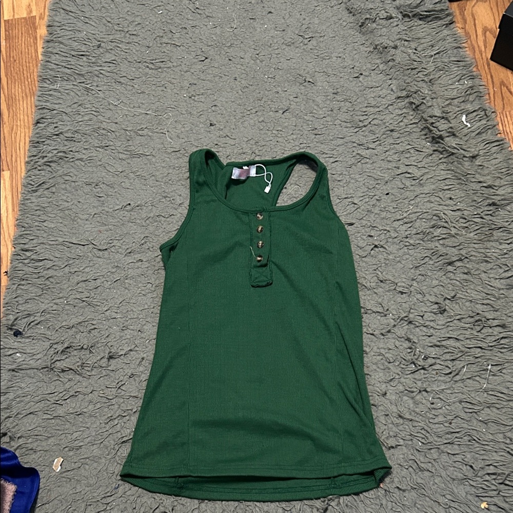 Green Tank Top